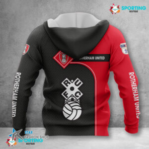 Alternative view of Rotherham United Full-Zip Hoodie