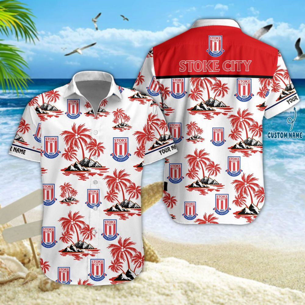 Stoke City Hawaiian Shirt