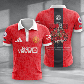 Manchester United – 2024 FA Cup Winners Polo Shirt