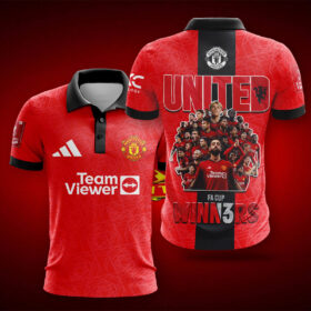 Manchester United FA Cup Winner 2024 Polo Shirt