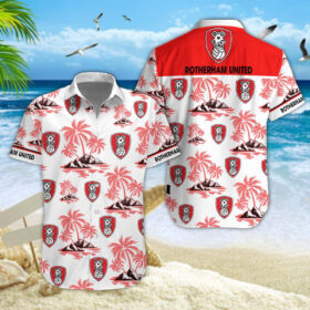 Rotherham United Hawaiian Shirt