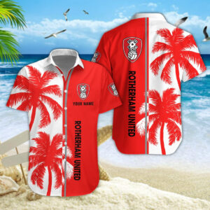 Rotherham United Hawaiian Shirt