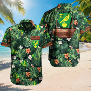 Norwich City Hawaiian Shirt