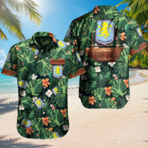 Aston Villa Hawaiian Shirt