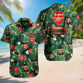 Arsenal Hawaiian Shirt