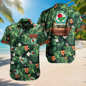 Blackburn Rovers Hawaiian Shirt