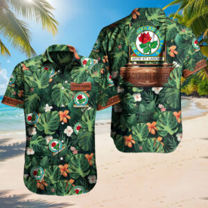 Blackburn Rovers Hawaiian Shirt
