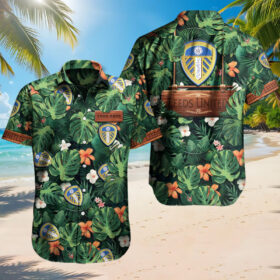 Leeds United Hawaiian Shirt