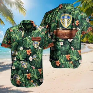 Leeds United Hawaiian Shirt