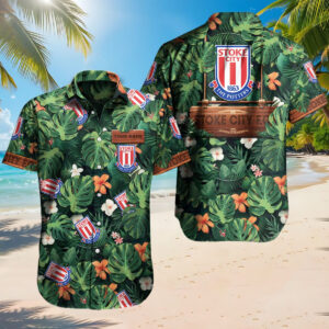 Stoke City Hawaiian Shirt