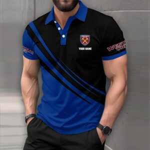 Alternative view of West Ham United Personalized Polo Shirt