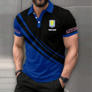 Alternative view of Aston Villa Personalized Polo Shirt