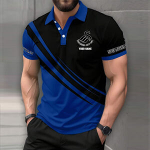 Alternative view of Swansea City Personalized Polo Shirt