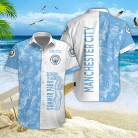 Manchester City Hawaiian Shirt