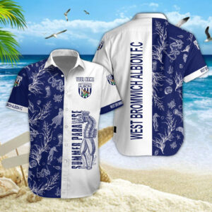 West Bromwich Albion Hawaiian Shirt