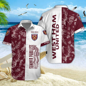West Ham United Hawaiian Shirt