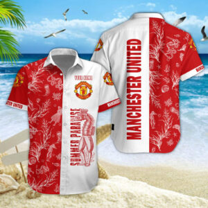 Manchester United Hawaiian Shirt