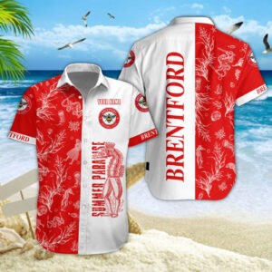 Brentford Hawaiian Shirt