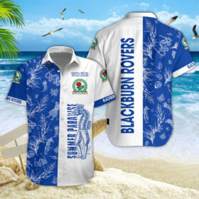 Blackburn Rovers Hawaiian Shirt