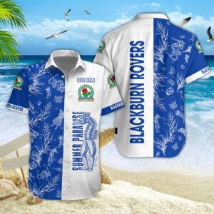 Blackburn Rovers Hawaiian Shirt