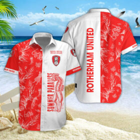 Rotherham United Hawaiian Shirt