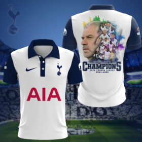 Tottenham Hotspur – UEFA Europa League Champions 2024-2025 Polo Shirt
