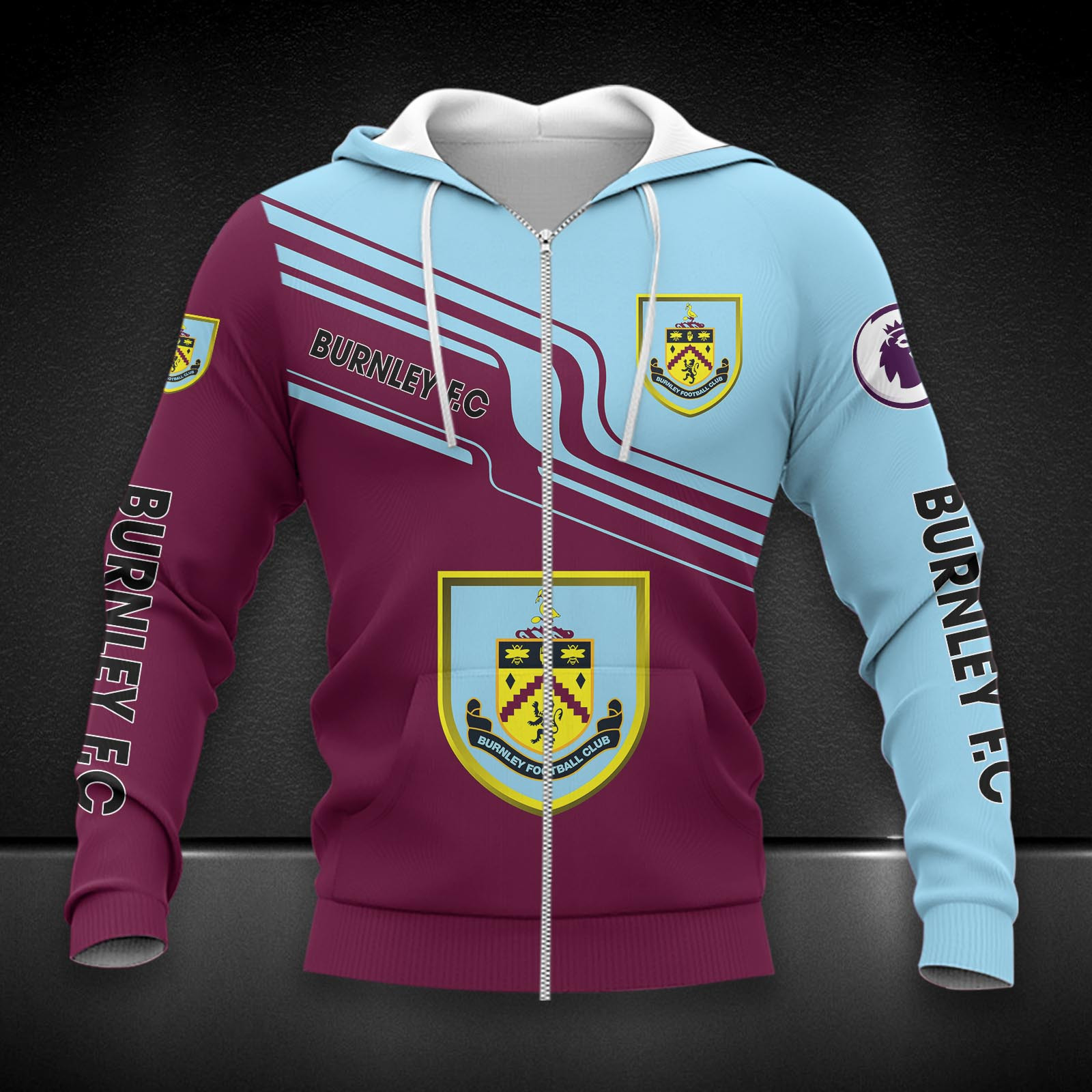 Burnley Full-Zip Hoodie