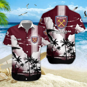 West Ham United Hawaiian Shirt