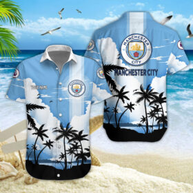 Manchester City Hawaiian Shirt