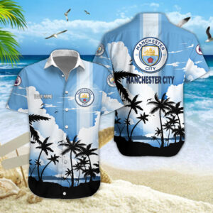 Manchester City Hawaiian Shirt