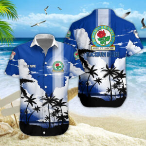 Blackburn Rovers Hawaiian Shirt
