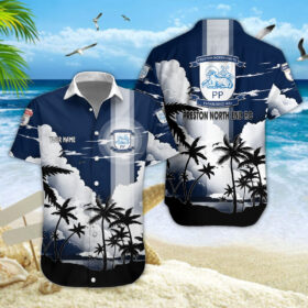 Preston North End Hawaiian Shirt