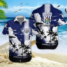 West Bromwich Albion Hawaiian Shirt