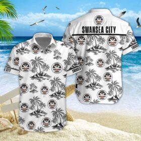 Swansea City Hawaiian Shirt