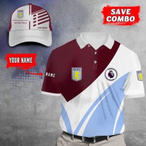 Alternative view of Aston Villa Polo Shirt (+ Cap)