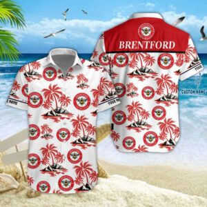 Brentford Hawaiian Shirt