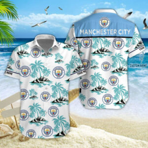 Manchester City Hawaiian Shirt