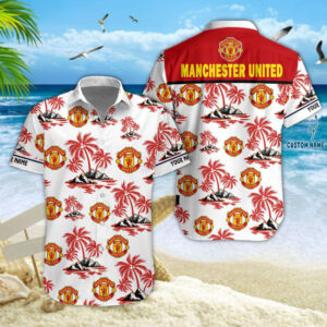 Manchester United Hawaiian Shirt