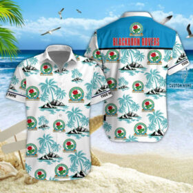 Blackburn Rovers Hawaiian Shirt