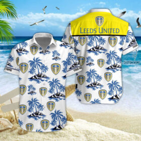 Leeds United Hawaiian Shirt