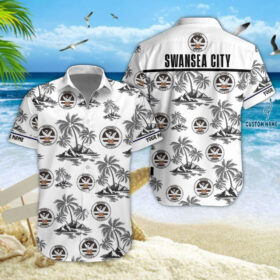 Swansea City Hawaiian Shirt