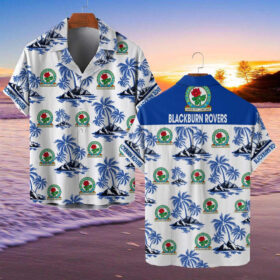 Blackburn Rovers Hawaiian Shirt