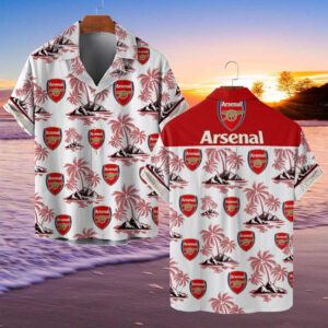 Arsenal Hawaiian Shirt