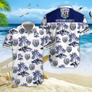 West Bromwich Albion Hawaiian Shirt