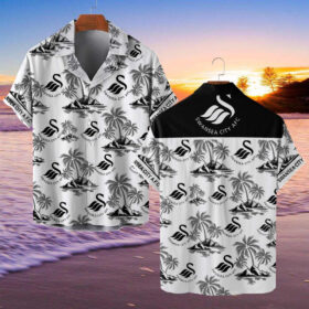 Swansea City Hawaiian Shirt