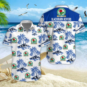 Blackburn Rovers Hawaiian Shirt