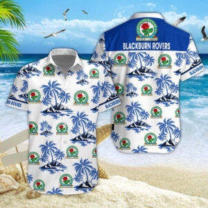 Blackburn Rovers Hawaiian Shirt
