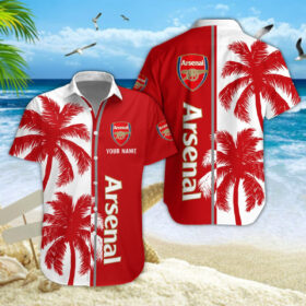 Arsenal Hawaiian Shirt