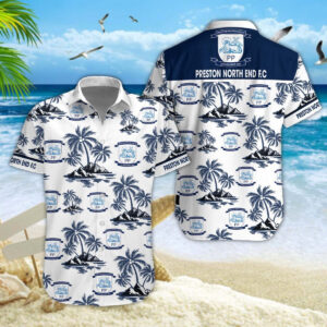 Preston North End Hawaiian Shirt