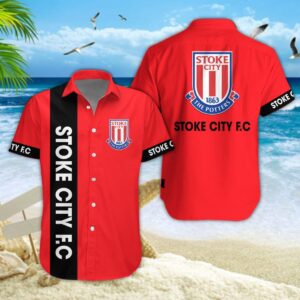 Stoke City F.C Hawaiian Shirt